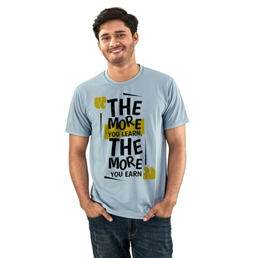 Dry Fit Round Neck T-Shirt Grey