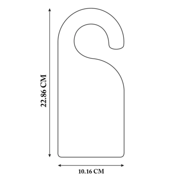 Custom Printable Door Hanger
