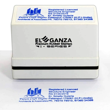 Self Inking or Pre Inked Rubber Stamp for Official Use (63 X 23 mm)