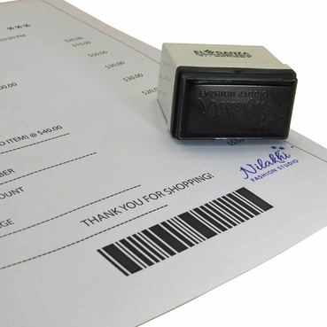 Made to Order Pre-Inked Stamp (49 x 22 mm)