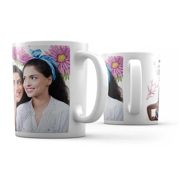 Custom Printable Ceramic Mug for Childhood Friend (Set of 2)