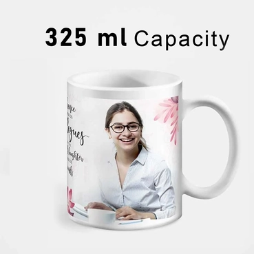 Custom Printable Ceramic Mug for Office Friend (Set of 2)