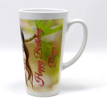Personalized Printable Conical Shape Mug