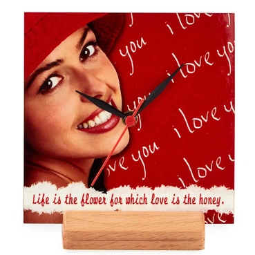 Printed Hardboard Clocks