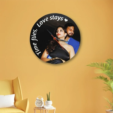Round Sublimatable Clock
