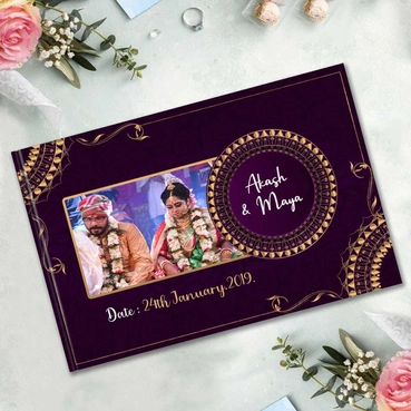 Custom Made Wedding Photo Book (12.5&#039; x 9&#039;)