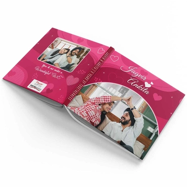 Personalized Couple Photo Book Album with Your Own Photography