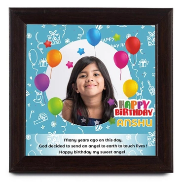 Customised Ceramic Tile Photo Frame 6x6 inches