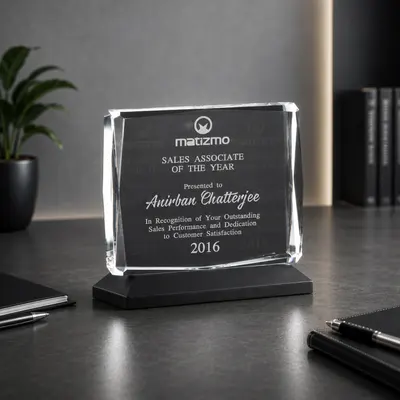 Personalized 3D Crystals Awards