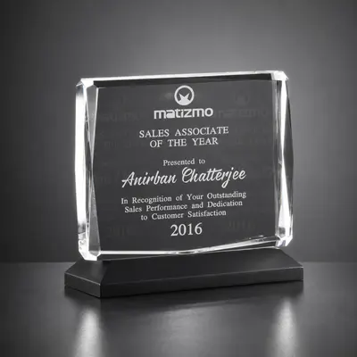 Exquisite Personalized 3D Crystals Awards