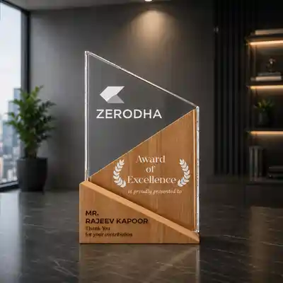 Personalized Apex Wood & Acrylic Memento