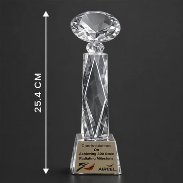 Crystal Trophy size img
